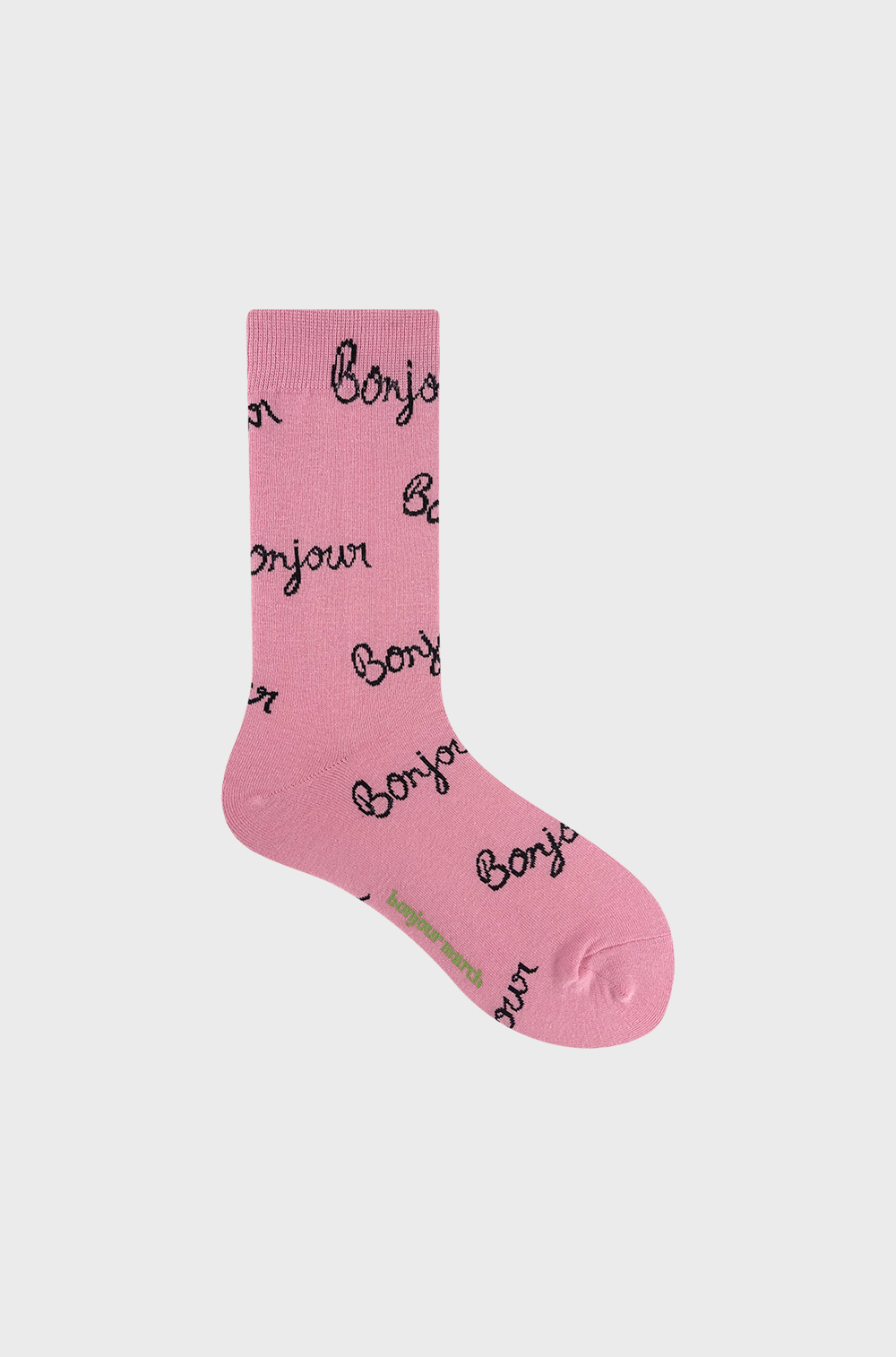 New bonjour socks_pink