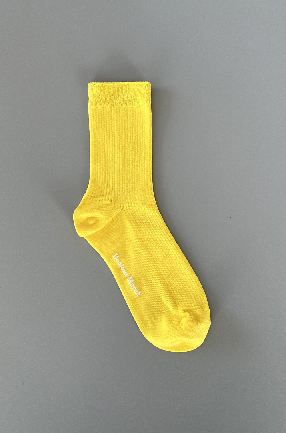 Silket socks_yellow