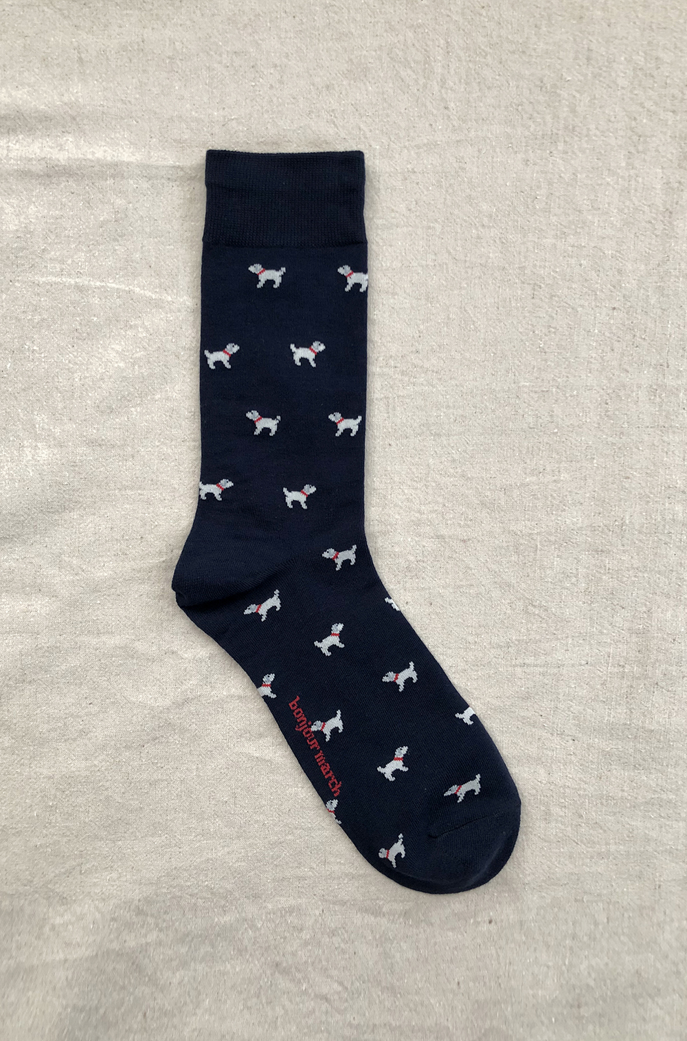 Men&#039;s pattern socks_puppy